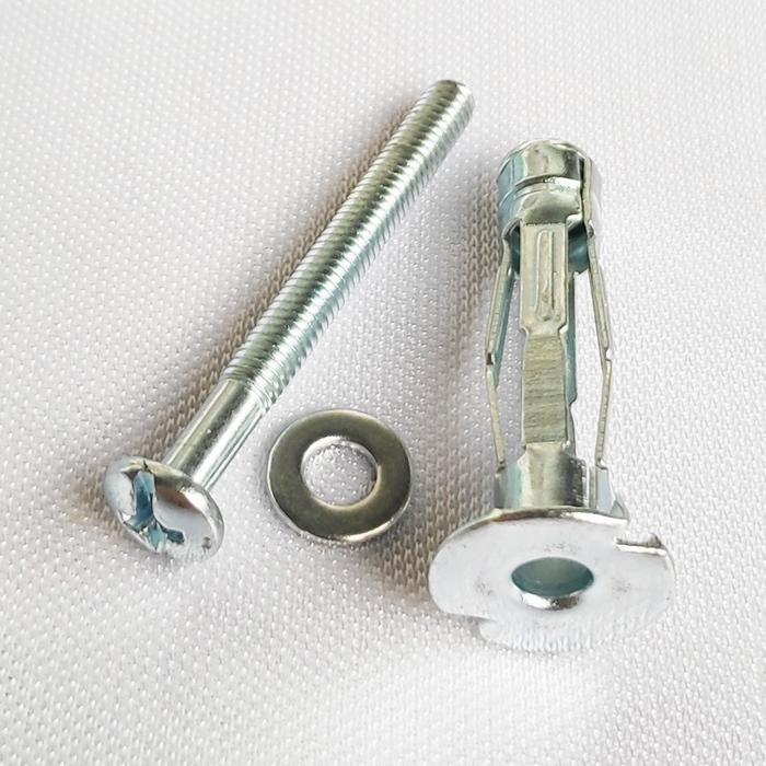 10SET BAUT FISHER GYPSUM BESI 4X45 HOLLOW WALL ANCHOR M4X45 VISER BES