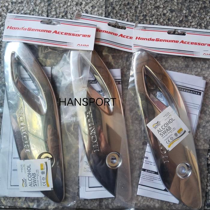 FREE ONGKIR GARNIS MUFFLER SCOOPY ORIGINAL-GARNIS KNALPOT SCOOPY 2021-2024 ORI BISA COD