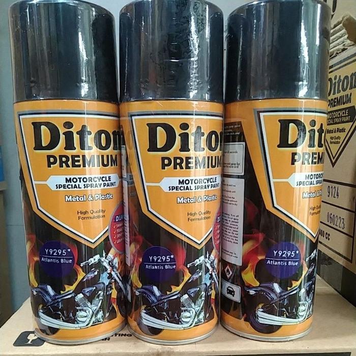 Pilox Pilok Diton Premium Atlantis Blue 9295 Diton Biru Tua 400Cc #Gratisongkir