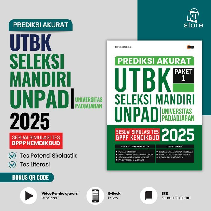 DISKON Soal Prediksi AkUTBK Seleksi Mri Universitas Padjajaran (UNPAD) 2025 READY STOCK