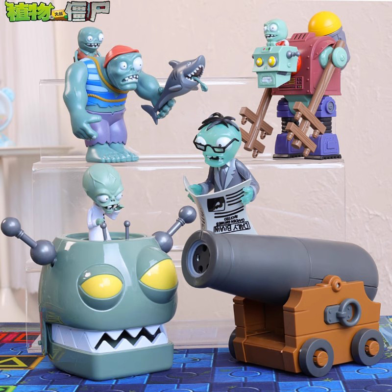 New Role PLANTS VS ZOMBIES 2 PVZ Action Figure Gargantuar Dr. Zombie Crazy Dave Zombies VS Plants