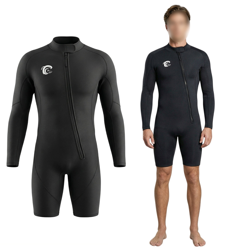 Snorkeling Diving 2mm Neoprene Wetsuit Surf Swim Suit Flexible Swimming Wetsuit For Men Wetsuit Tear
