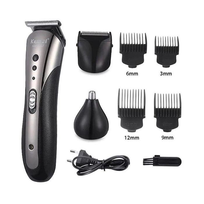Satu Paket Mesin Cukur Elektrik Barbershop Gunting Cukur Barbershop Sisir Tbk