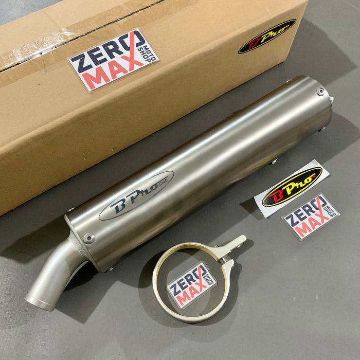 Silencer Knalpot BPRO Racing Titanium Series 2 Stroke 2T 2 Tak 2Tak