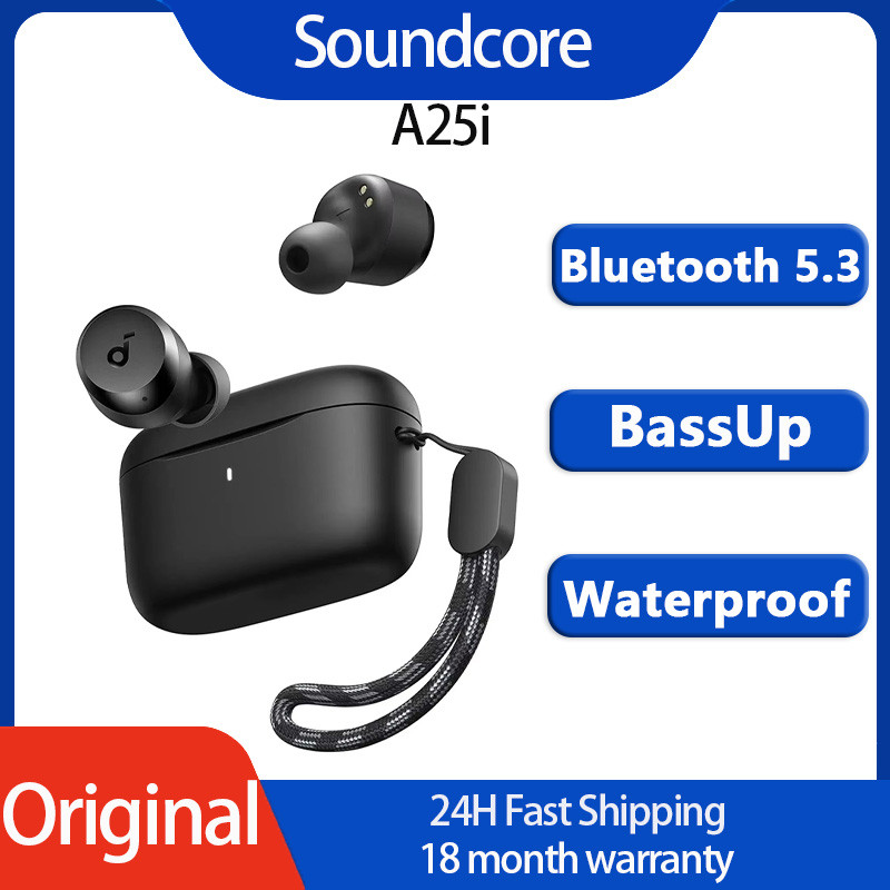 Original Soundcore A25i True Wireless Earbuds, Bluetooth 5.3, App, Customized Sound, 28H Long