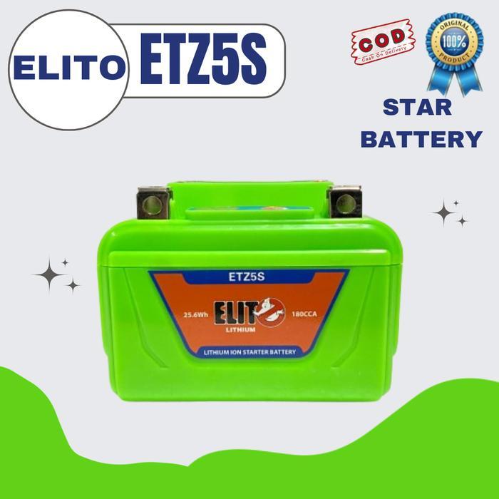 Ready Aki Motor Beat/Vario110 GTZ5S Lithium Aki Racing/Aki Ringan ELITO