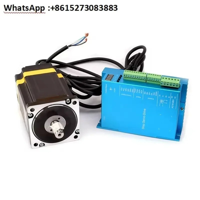 Terbatas NEMA34 12.5NM/10NM/8.5NM closed loop stepper motor driver cnc stepper motor kit nema 34 ste