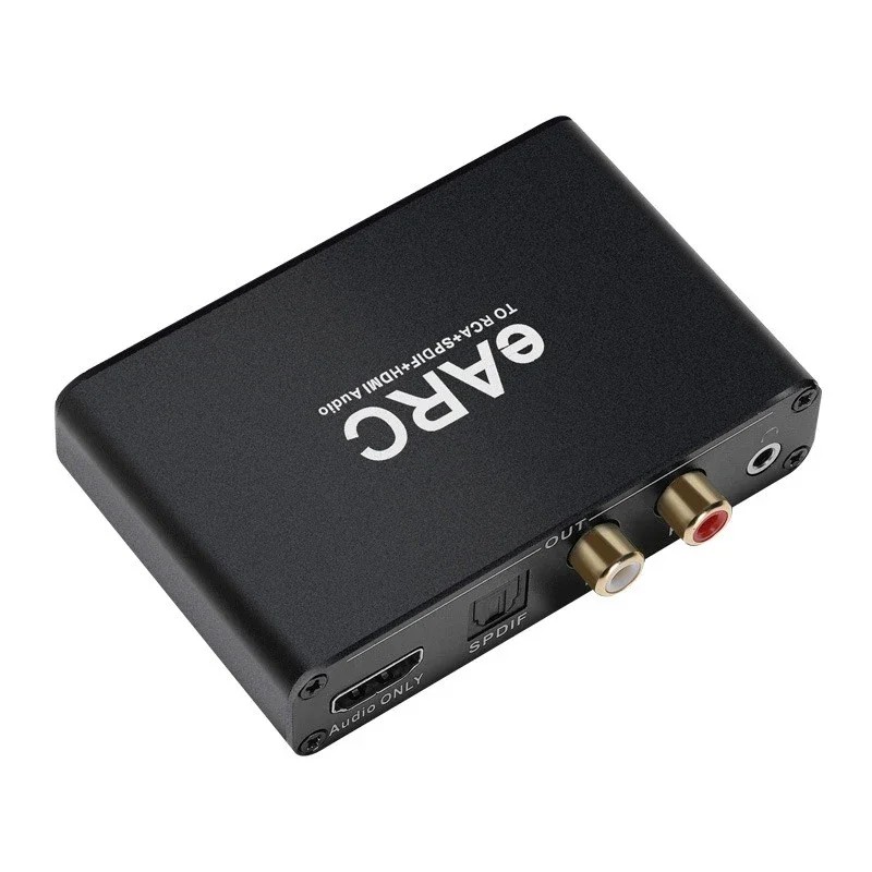 192KHz HDMI eARC ARC to RCA Audio Extractor Converter eARC HDMI extractor Only Audio For Dobly DTS