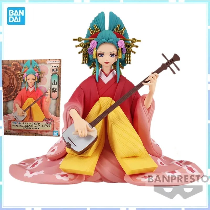 Figure Anime One Piece Kozuki Hiyori DXF The Grandline Lady Extra Komurasaki PVC Original Bandai Ban