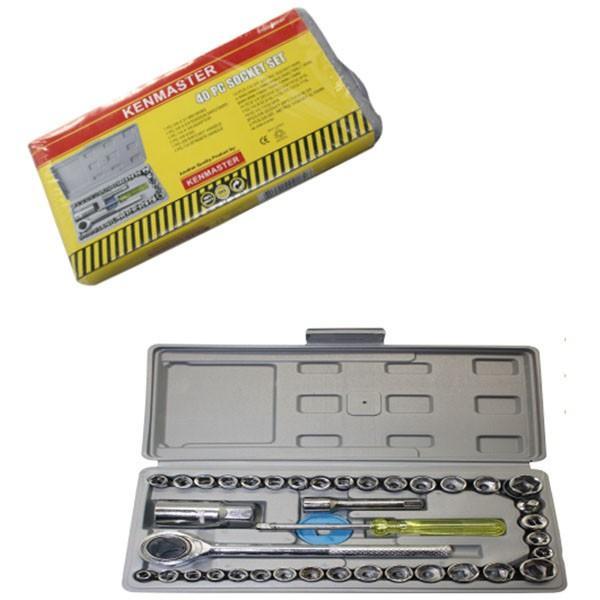 Kenmaster Kunci Sok Set 40 Pcs