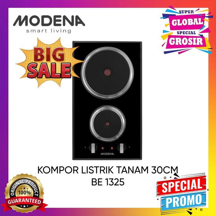 BE 1325 Modena Kompor Tanam Listrik 2 Tungku