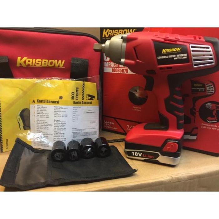 Cordless Impact Wrench Krisbow