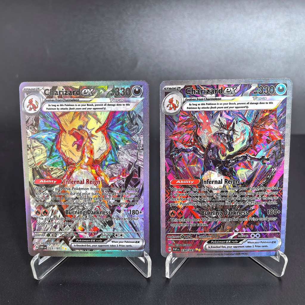 PTCG Pokemon Collection Cards Pikachu Umbreon Gengar Latias GX EX V MAX RARE Self Made Single Cards