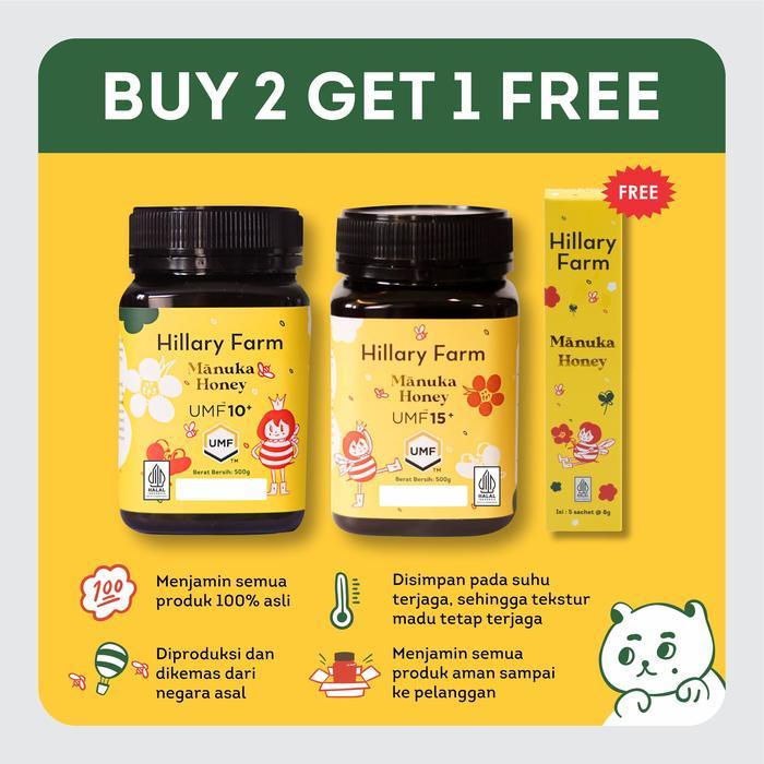 Manuka Honey UMF 10+ , Manuka Honey UMF 15+ Free Madu