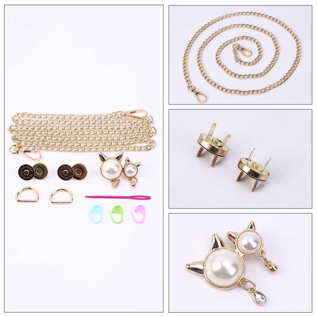 DIY Knitting Crochet Bags Kit Acrylic Yarns Weaving Bag Making Materials Blank Mesh Plastic Canvas