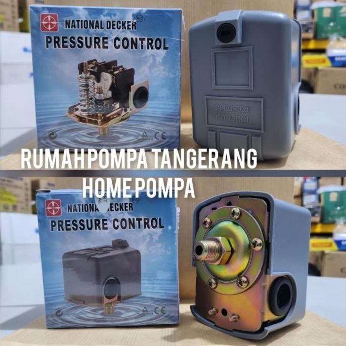 OTOMATIS POMPA AIR JET PUMP SQRD SK-2 NATIONAL DEKER (UNIVERSAL BISA SEMUA MERK DAN TIPE JET PUMP)