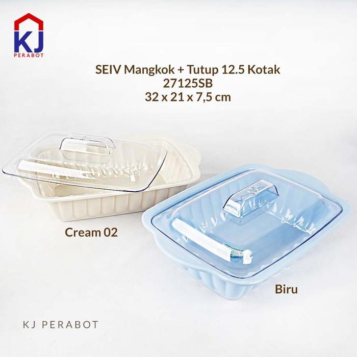 Onyx Mangkok Melamin+ Tutup 12.5 Cm Sevilla #Gratisongkir