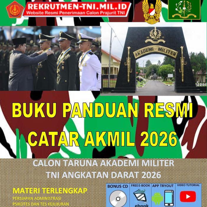 HOT SALE BUKU PERSIAPAN SELEKSI CALON TARUNA AKMIL 2026 TERMURAH