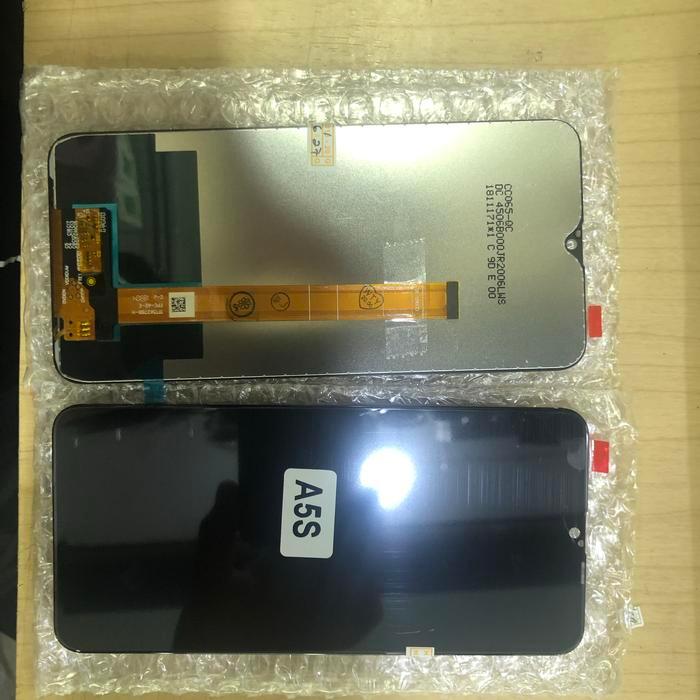 lcd oppo a5s black ori oem