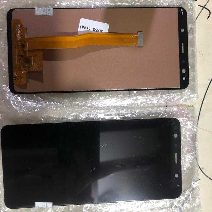 lcd samsung A750 / A7 2018 AAA kontras ori oem black only
