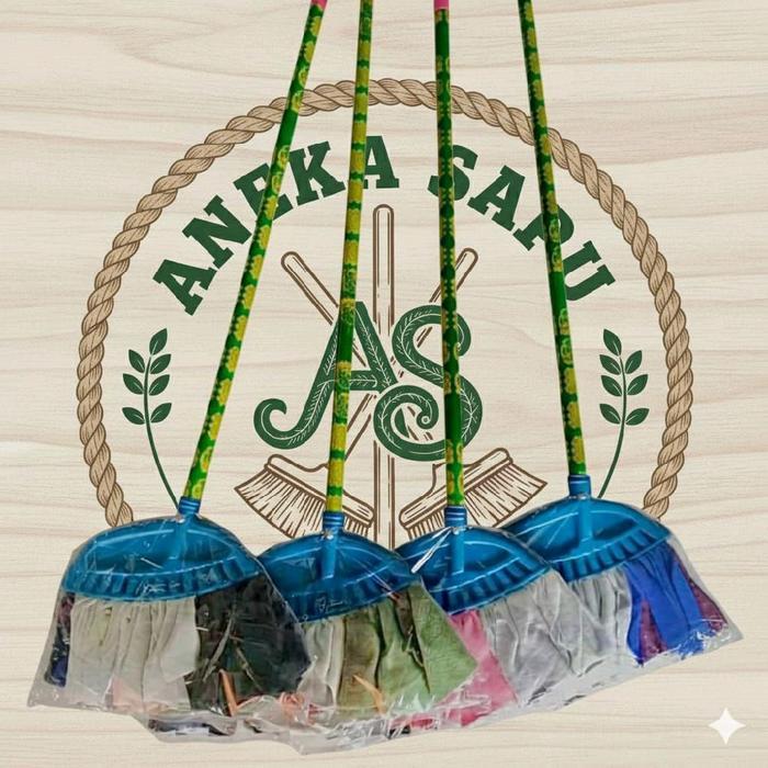 Sapu lantai / sapu lantai kain murah