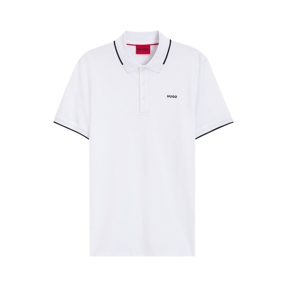 Dinoso222 Polo Shirt White Black
