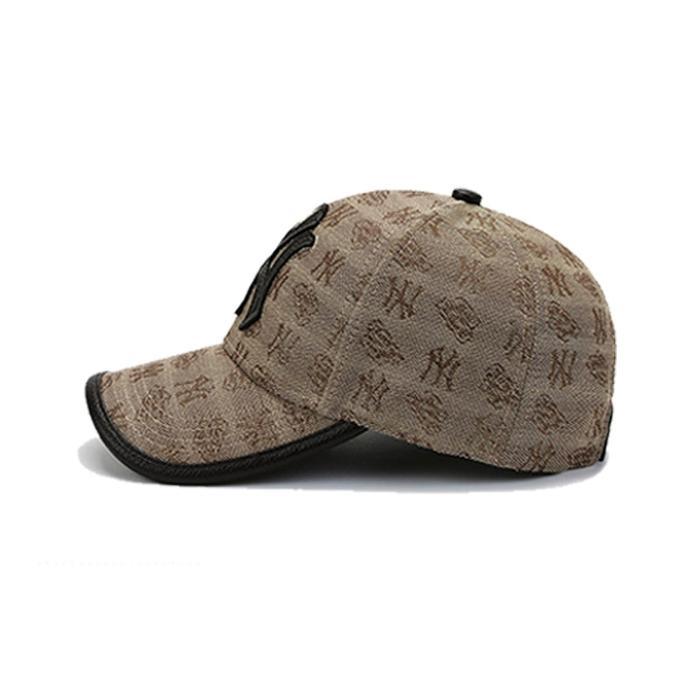 Topi Pria Wanita Baseball Ny Batik Visor Kulit Fashion Korea Bsao #Gratisongkir