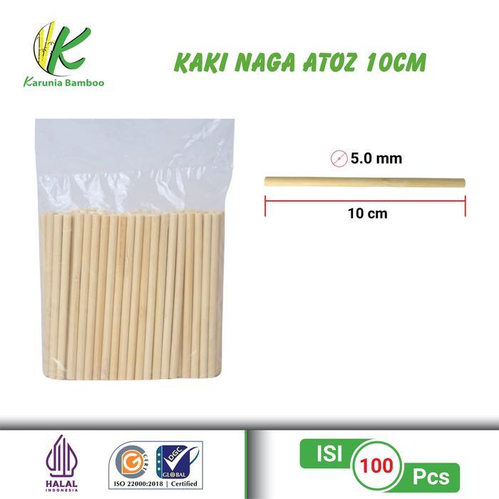 Stick Kaki Naga Atoz 8cm & 10cm/ Tusuk Kaki Naga/ Tusuk Sate/ Kaki Naga/ Frozen Food Kaki Naga/ Kaki
