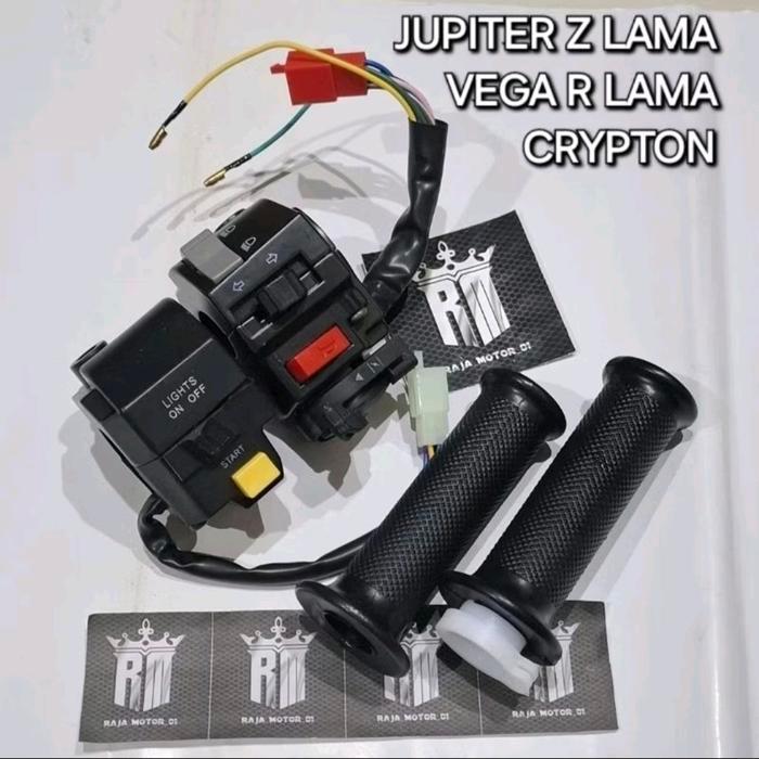SAKLAR SET + HANDGRIP YAMAHA JUPITER Z LAMA VEGA R LAMA CRYPTON
