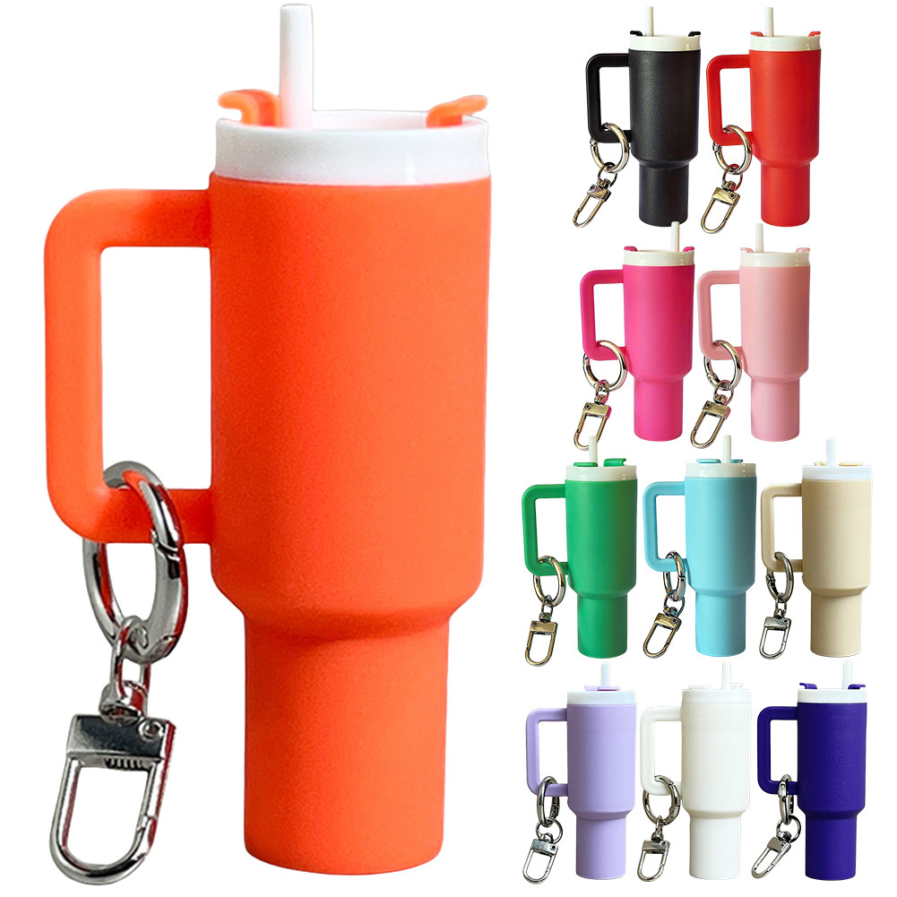 Mini Cup Keychain Pendant Mug Keychain Decoration Pendant Backpack Keyring Pendant Gift Decoration f