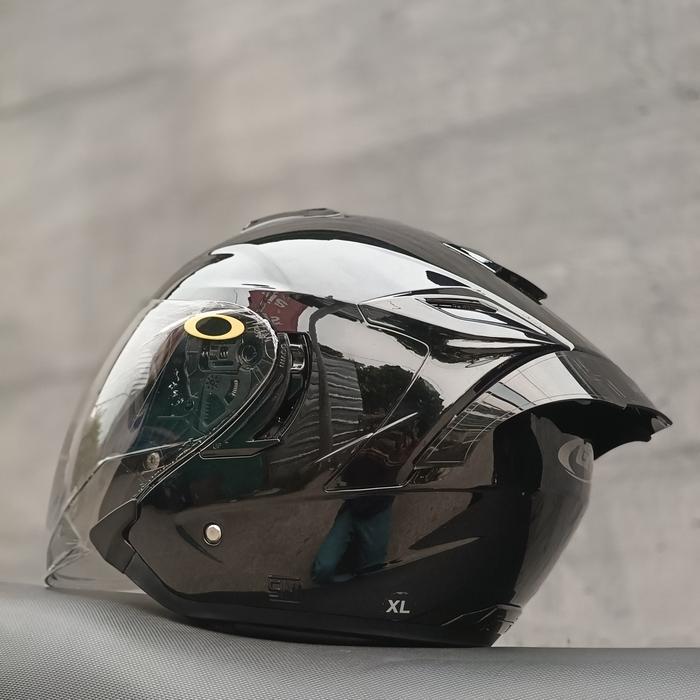 helm gm fury paket spoiler, double visor, slot intercom, original motorcycle