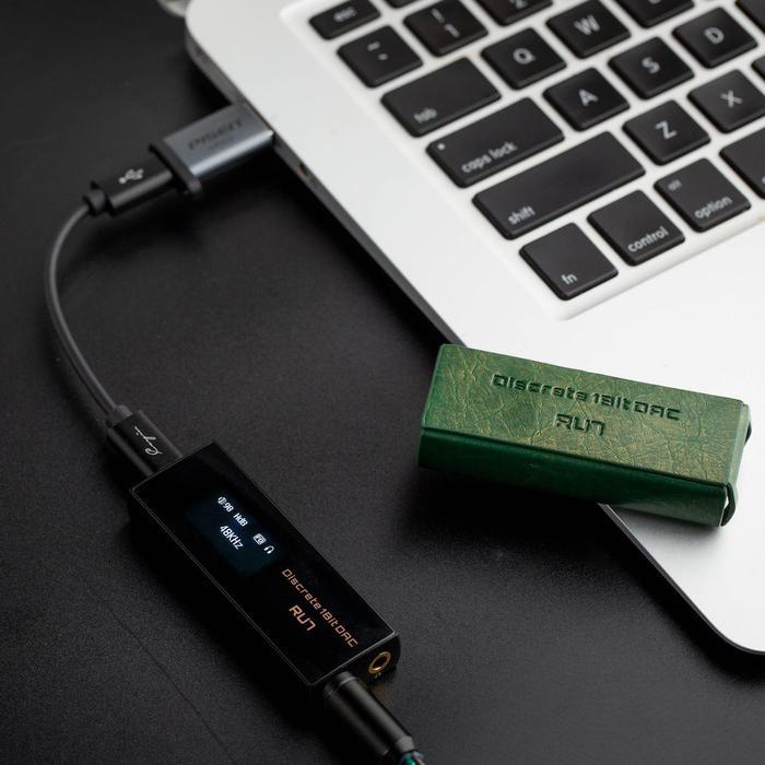 Cayin Ru7 RU 7 Portable Hi-Fi Discrete 1-Bit USB Dongle DAC AMP Dongle