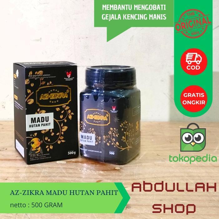 Madu Az-Zikra Az Zikra AzZikra Hutan Hitam Pahit 500gr Asli Original Syrup