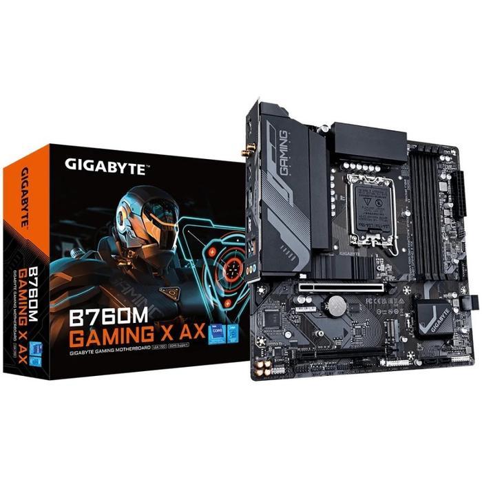 GIGABYTE B760M GAMING X AX DDR5 (Socket LGA 1700, DDR5, B760)