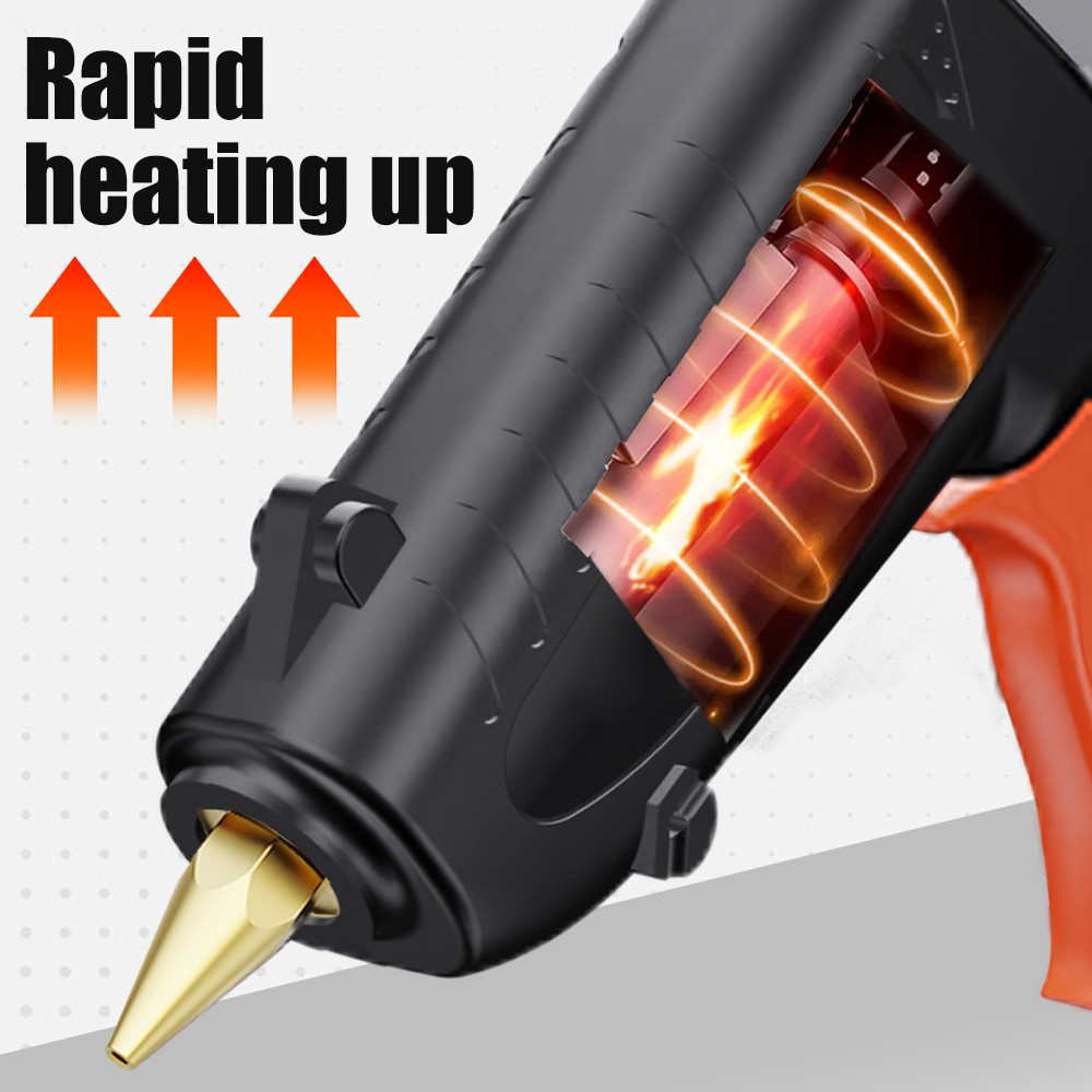 150W 100W Industrial Grade Hot Melt Glue Gun Diy Hot Melt Gun With 10Pcs Glue Stick Handmade Small