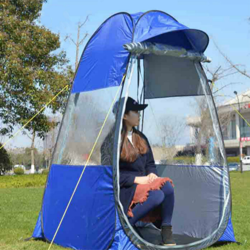Private Spectator Sport Watching Bird Game Automatic Pop Up Anti Rain Beach Awning Sun Shelter Ice