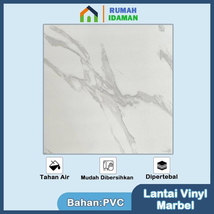 Lantai Marmer Vinil (30X30 cm)/(45X45 cm)/Stiker Vinil Lantai Marmer Granit/Stiker Lantai Vinil /
