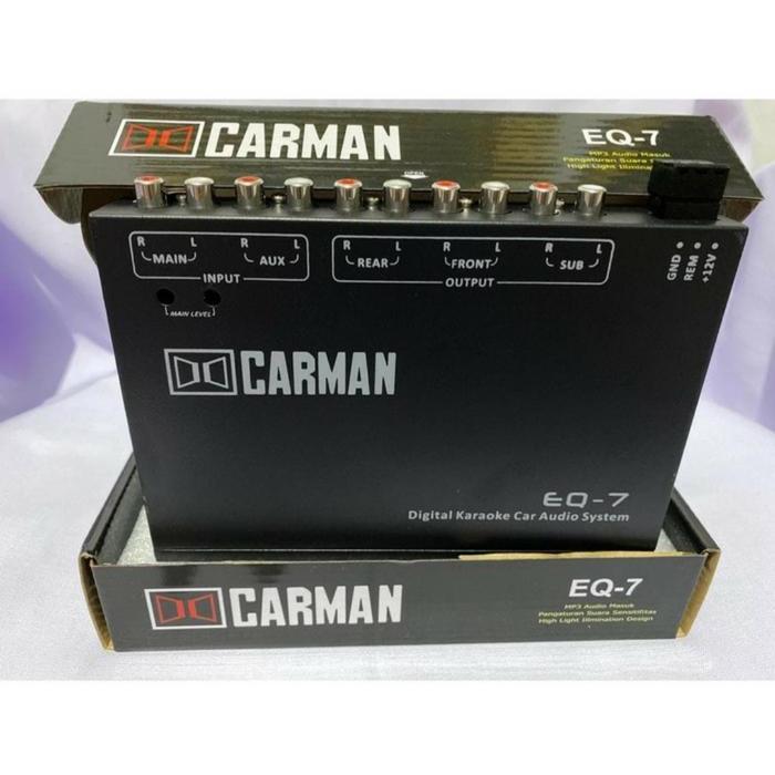Parametrik Khusus Mobil Carman Eq-7