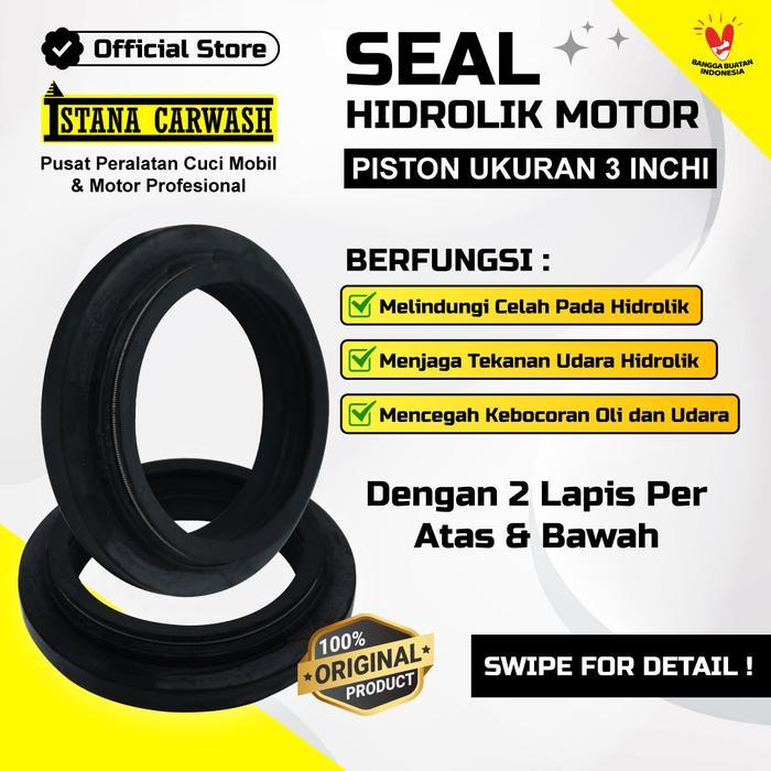 Readyyy Seal Hidrolik Motor Dengan Spring Ikame