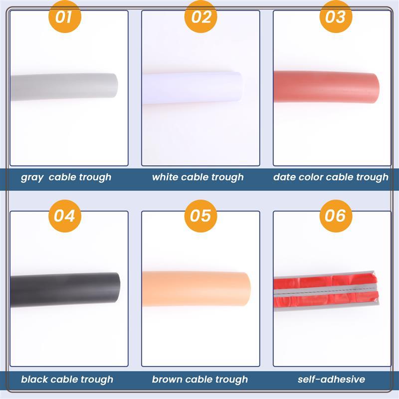 Reliable-Wire Routing Groove D20-Flex Groove Rubber Groove PVC Soft Rubber Groove Floor Routing