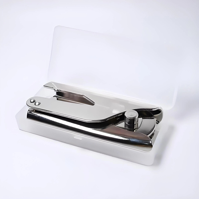 Embosser Stamp LOGO Customized Wedding Library Book Private Handheld Steel Seal Envelope Party