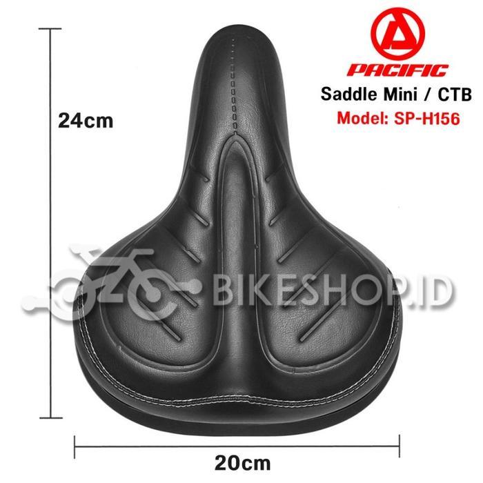 Jok Sadel Sepeda Lipat/Ctb/Mtb Pacific Original Lebar Kuat Dan Empuk #Gratisongkir