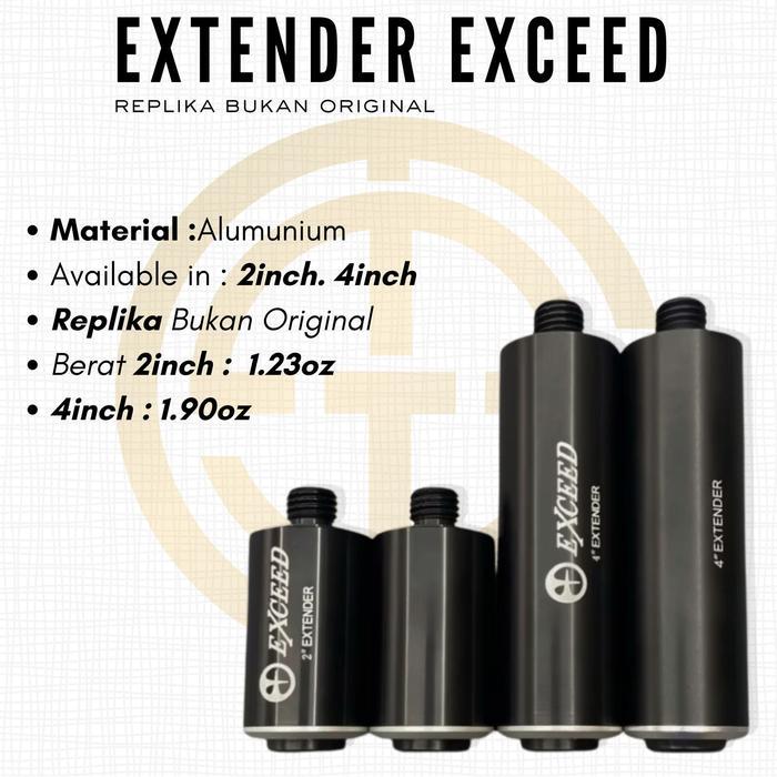 TERLARIS Extender Exceed Replika (sus exceed cue) READY STOCK