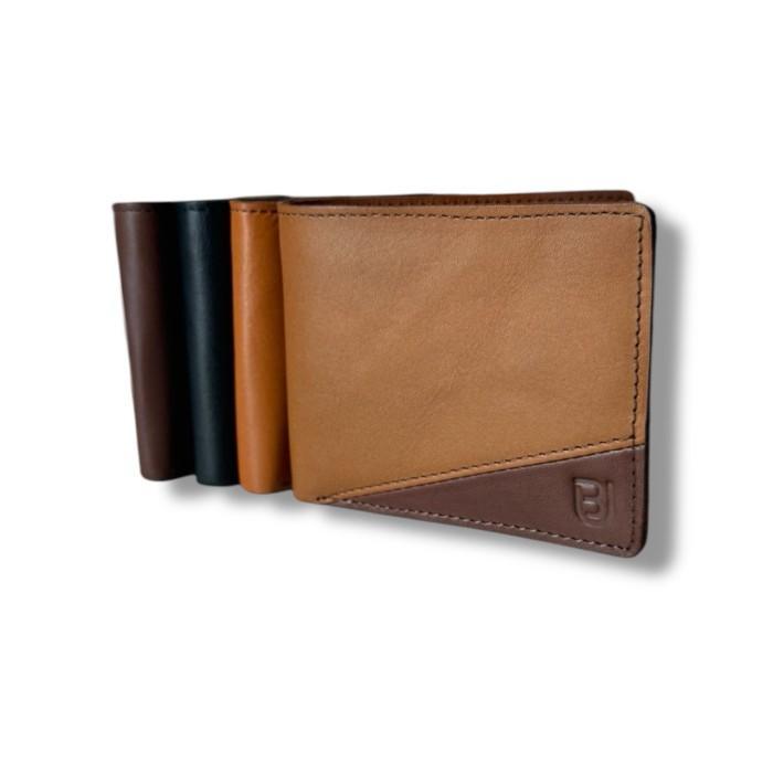 ORIGINAL Leather Wet BeYou BUCINI 76 New I Dompet Kulit Lipat Pria BeYou BUCINI 76 New READY STOCK