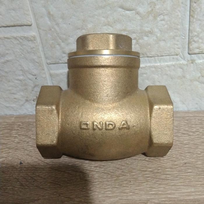 Onda Bath - Check Valve Onda 1Inch/ Tabok Onda 1" Kuningan Swing Check
