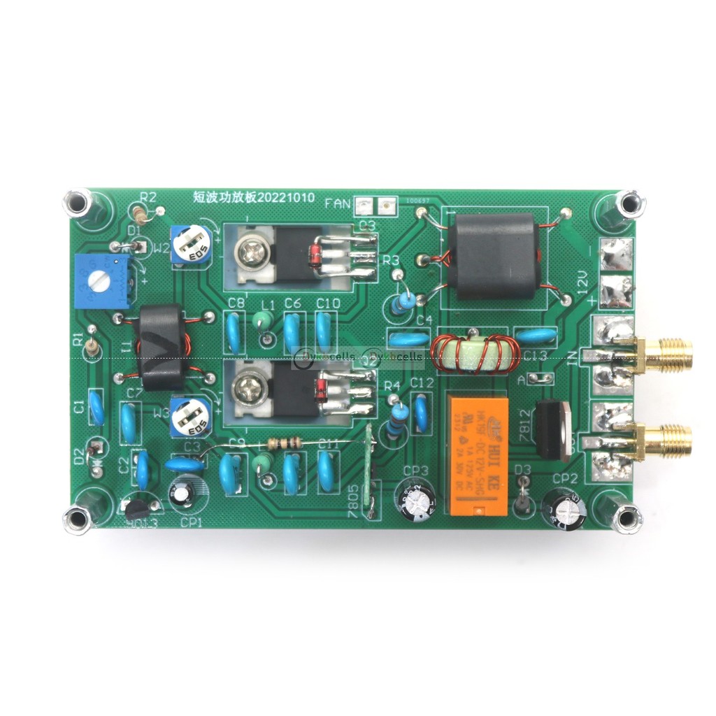 30W SHORTWAVE AMPLIFIER BOARD 3-28MHZ CW SSB LINEAR RF POWER AMPLIFIER HF RADIO HAM SHORT WAVE
