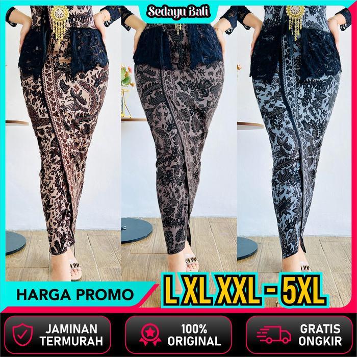 Premium Kamen Katun Stretch Kamen Bali Kamen Katun Set Selendang Kebaya Batik Panjang Batik Kebaya