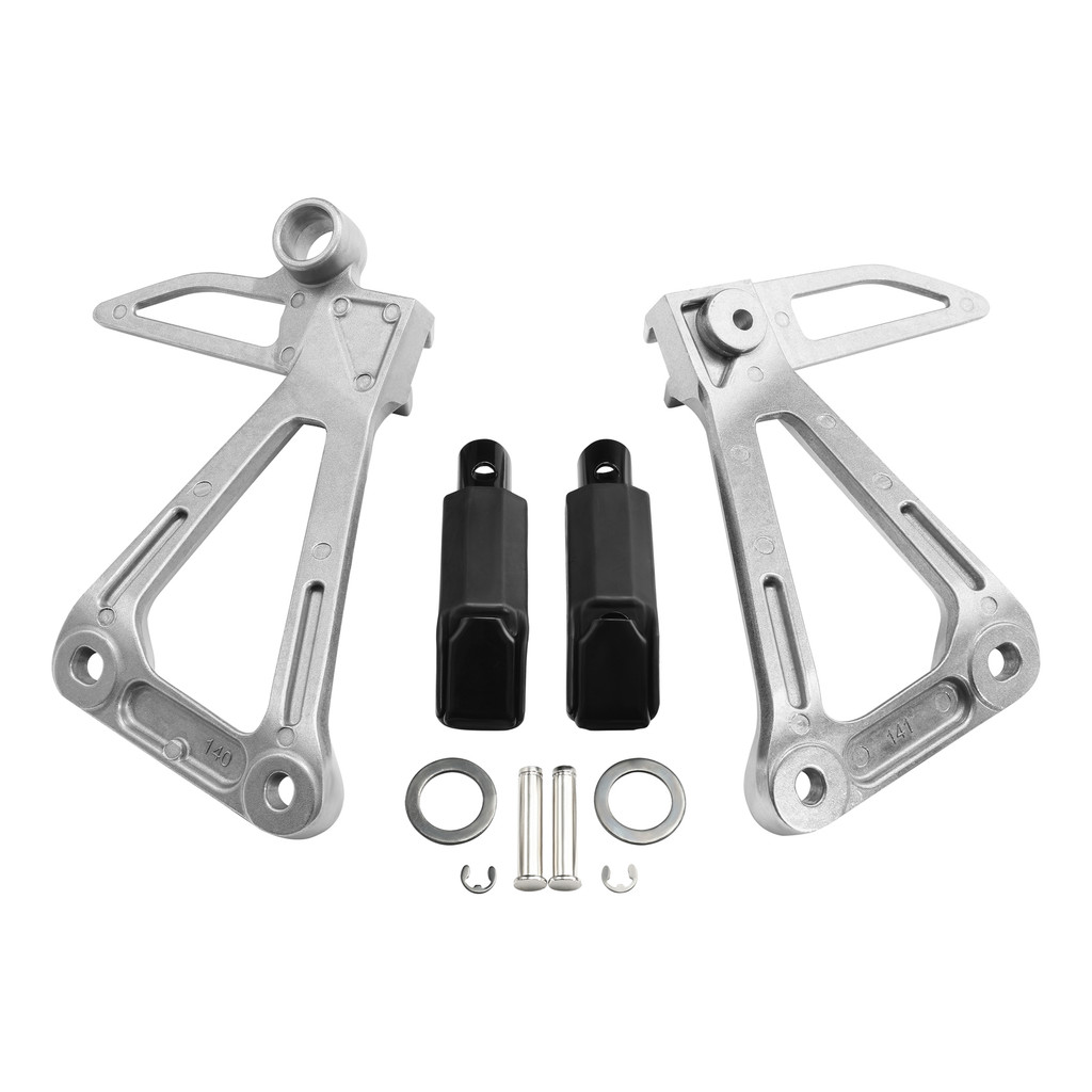 REAR PASSENGER FOOTPEGS FOOT PEDALS BRACKET FIT FOR HONDA NX400 NX500 2024-2025 CB400X CB500X