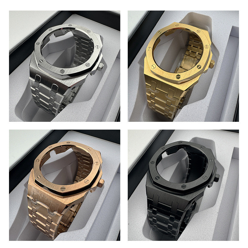 For Casio GSHOCK GA-2100 Farmhouse oak 316L GA2100 GM2100 GMA-S2100 metal bezel case FKM Fluorine