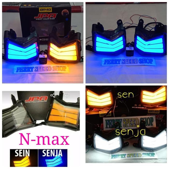 Lampu Sen Jpa Nmax Old / Lampu Sein Led Depan Nmax Old / Sein Depan Led Yamaja Nmax Old 2015-2019
